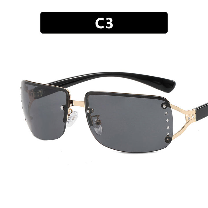 Women's futuristic, sleek Shield sunglasses Stornfield