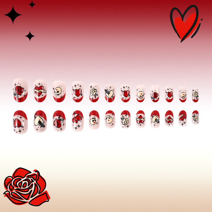 Artistic Press-On Nail Designs Stornfield