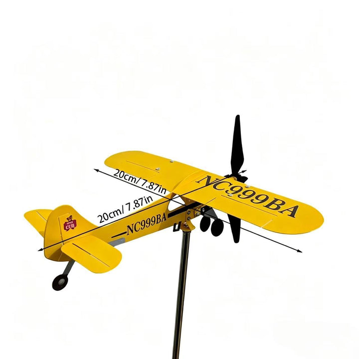 Decorative Airplane Garden Stake Stornfield