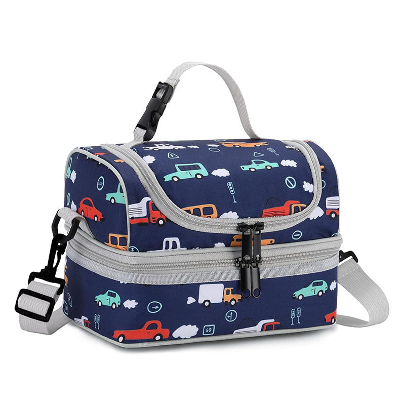 Women insulated cooler bag with double compartment design Stornfield
