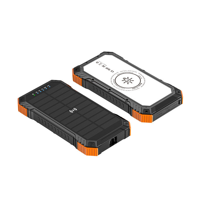 Robust Solar Powerbank with Wireless Charging Technology Stornfield