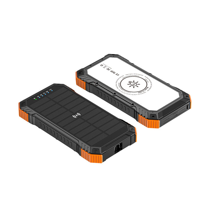 Robust Solar Powerbank with Wireless Charging Technology Stornfield