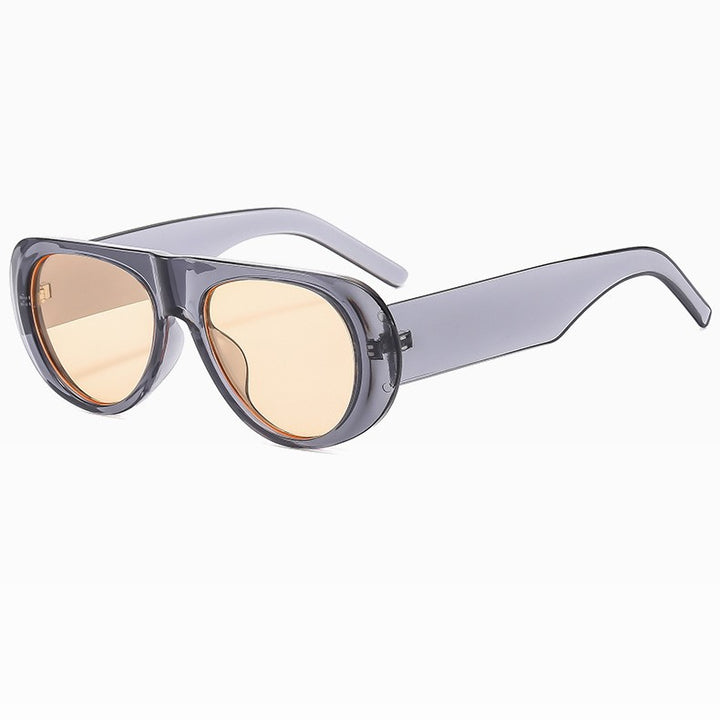 Contemporary Oversized Shield Sunglasses Stornfield