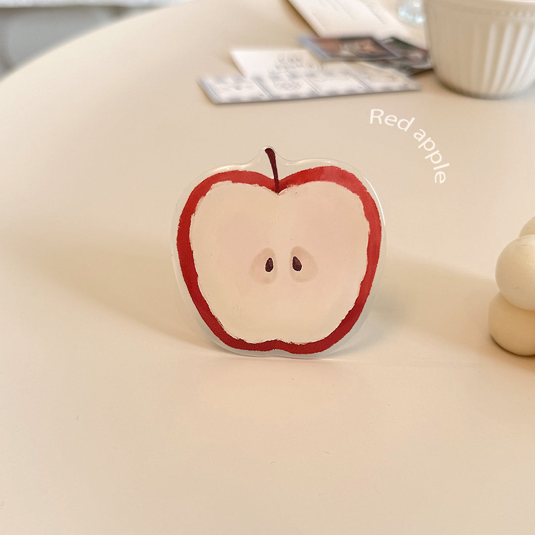 Apple motif coasters Stornfield