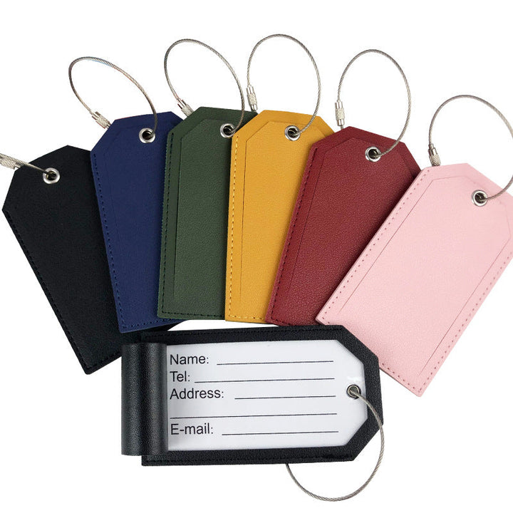 Premium Leather Luggage Tag Stornfield