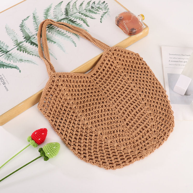 Handwoven jute tote Stornfield