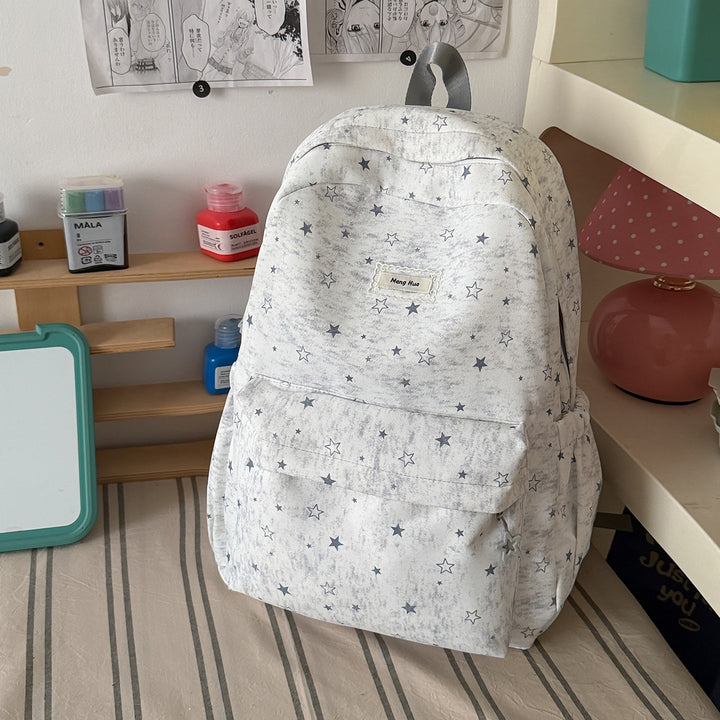 Star-Patterned Casual Tote Bag Stornfield