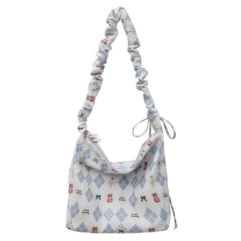 Playful Character-Themed Hobo Bag Stornfield