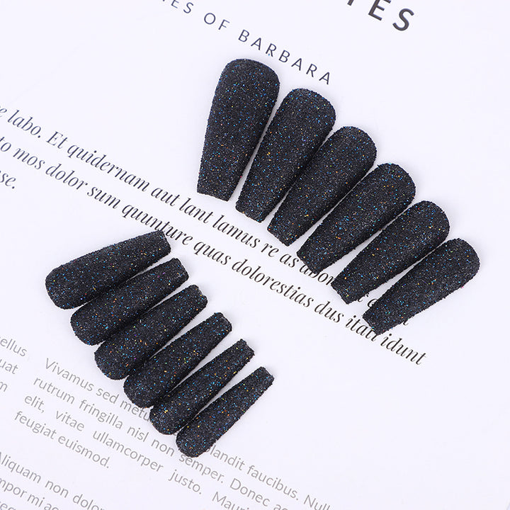 High-quality artificial nails with glitter effects Stornfield