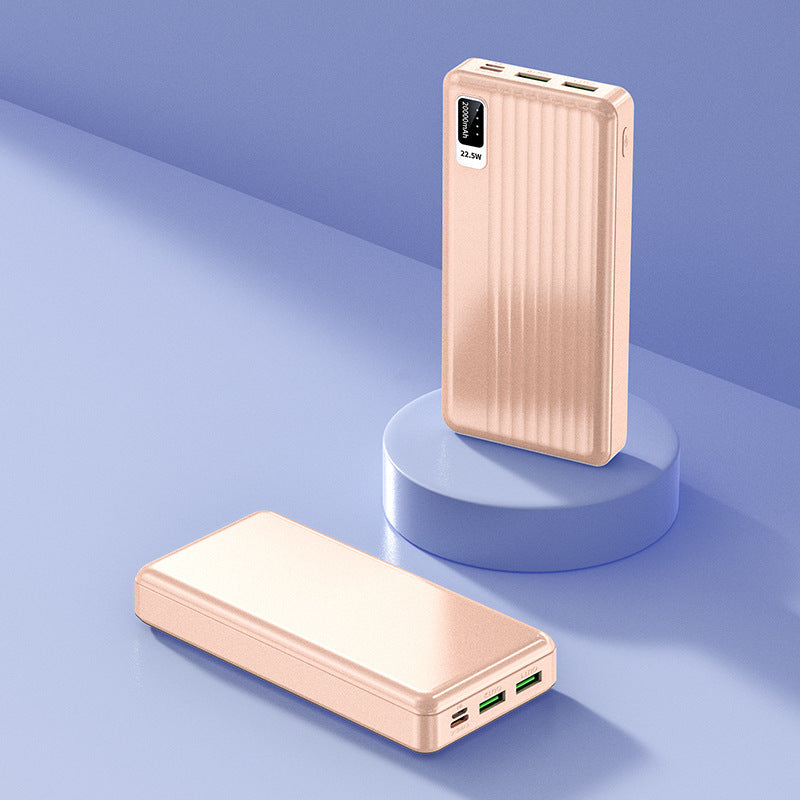High-performance power bank with multifunctional USB-C connection and intelligent fast charging Stornfield