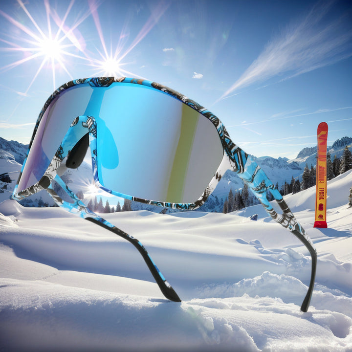 Men's Sports Performance Shield Sunglasses Stornfield