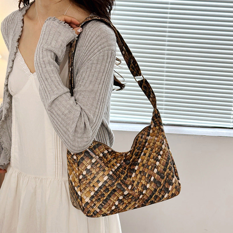 WoColorful Woven Hobo Bag Stornfield