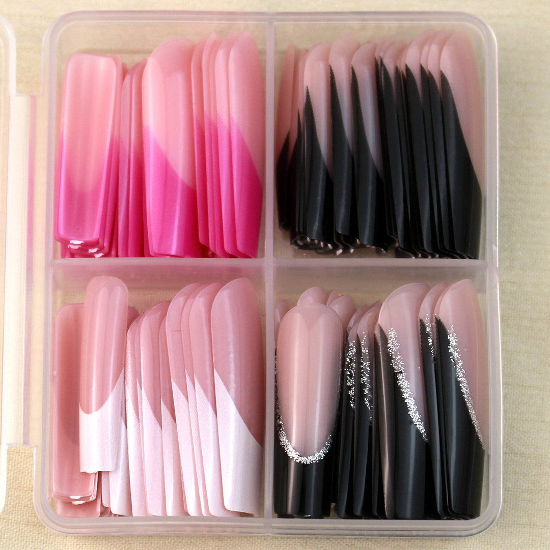 Premium Gradient Nail Art Tips Set Stornfield