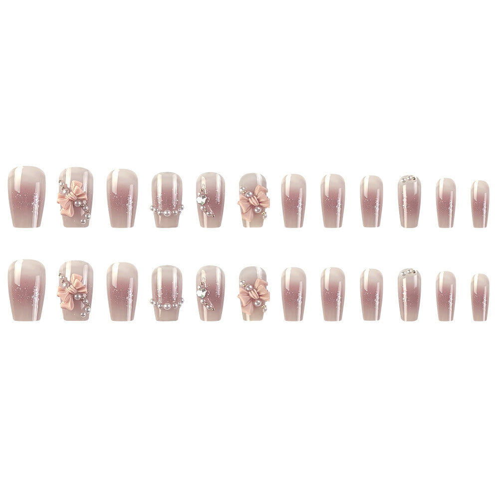 Glamorous artificial nails with moon and star motif Stornfield