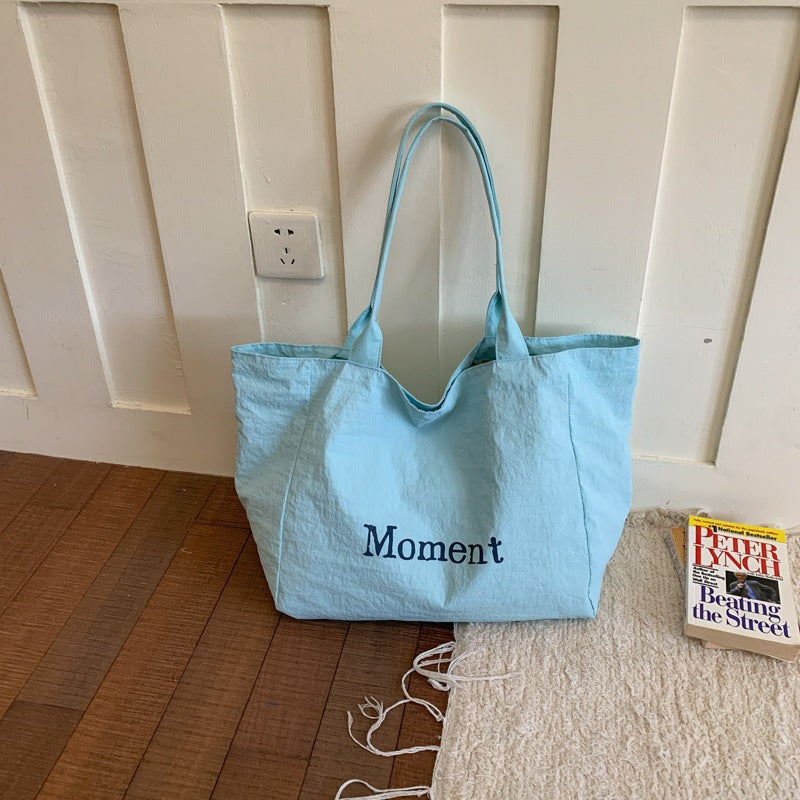 Spacious Canvas Tote Bag
