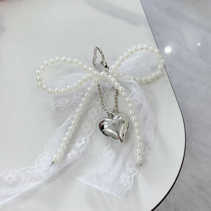 Elegant Heart Pendant Charm Keychain Stornfield