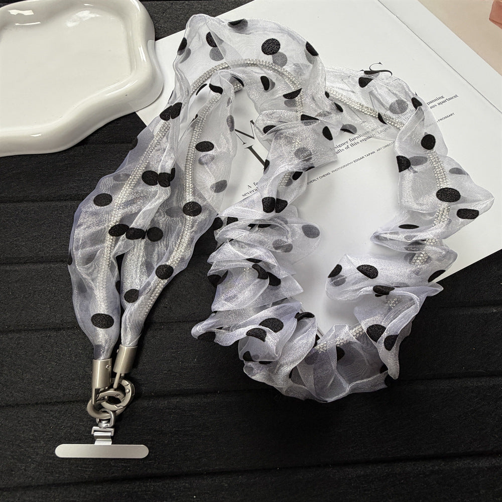 Decorative Crystal-Accented Eyewear Lanyard Stornfield