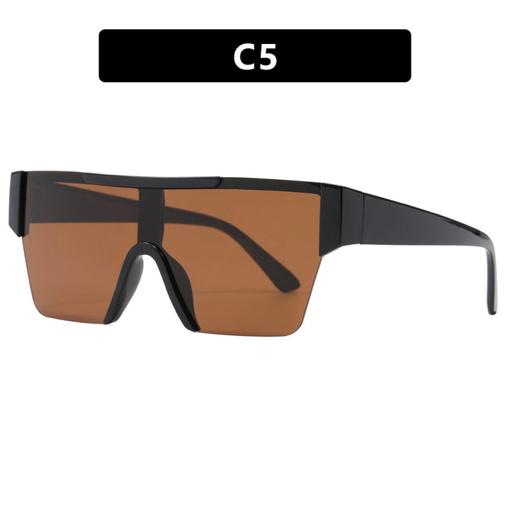 Women's futuristic sports sunglasses with UV protection and wide lens area Stornfield