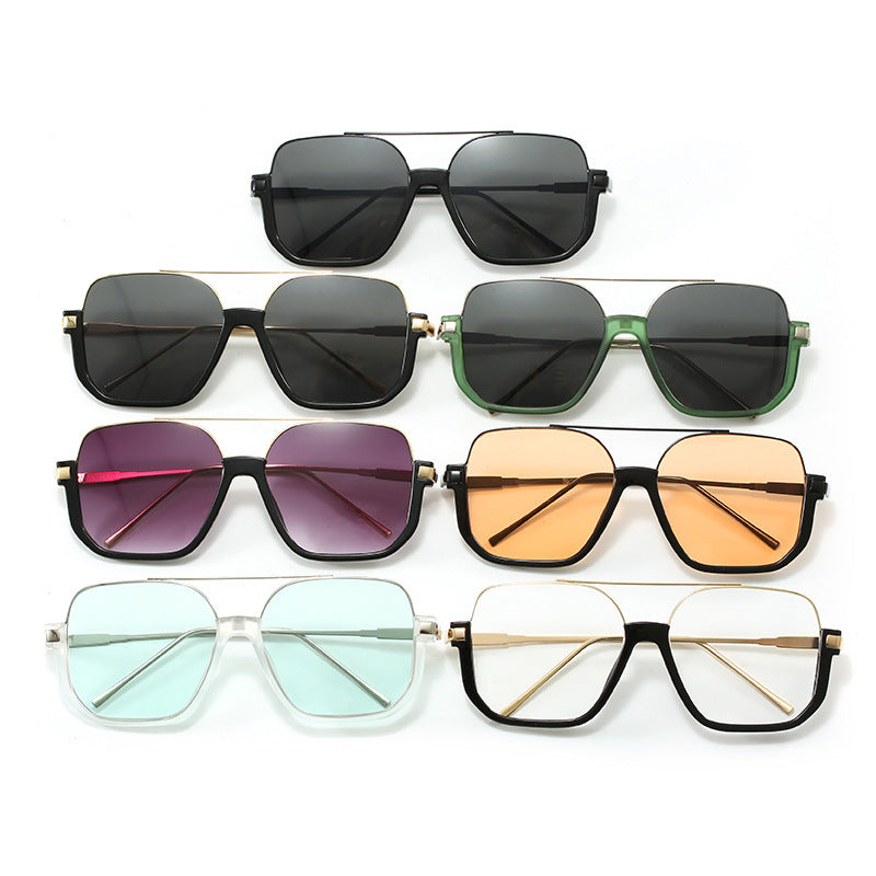 Women's Fashion Sunglasses with Curved Metal Frame and UV Protection Stornfield