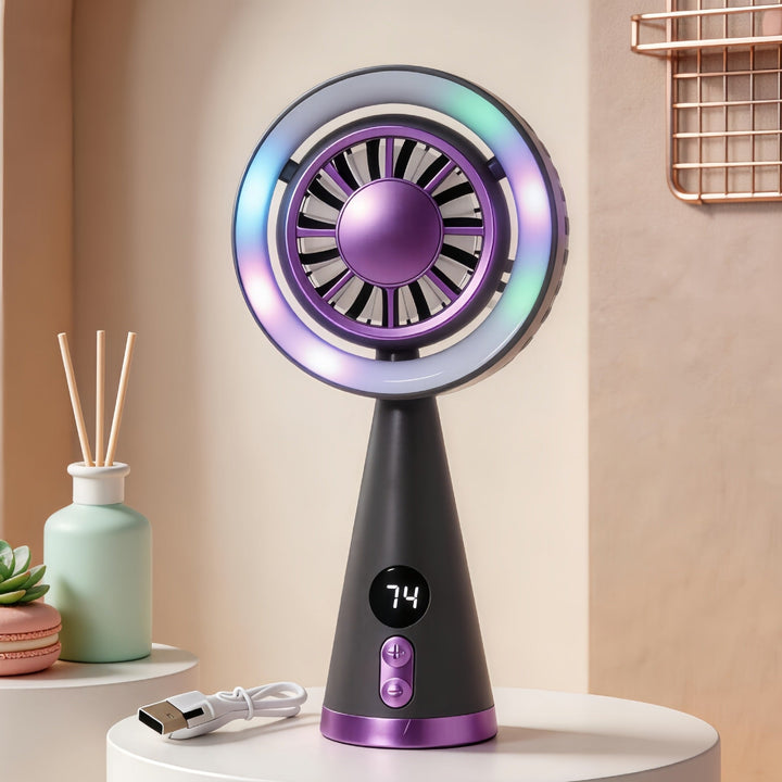 Ladies Portable USB Mini Fan with multifunctional use Stornfield