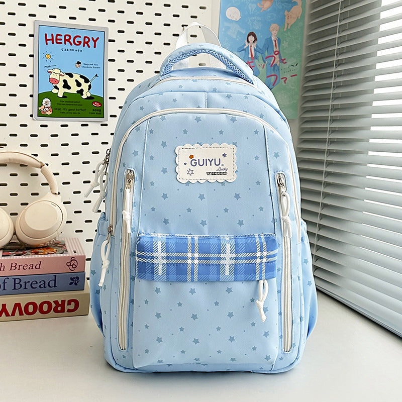 Stylish Star-Print Backpack Stornfield 1791205961