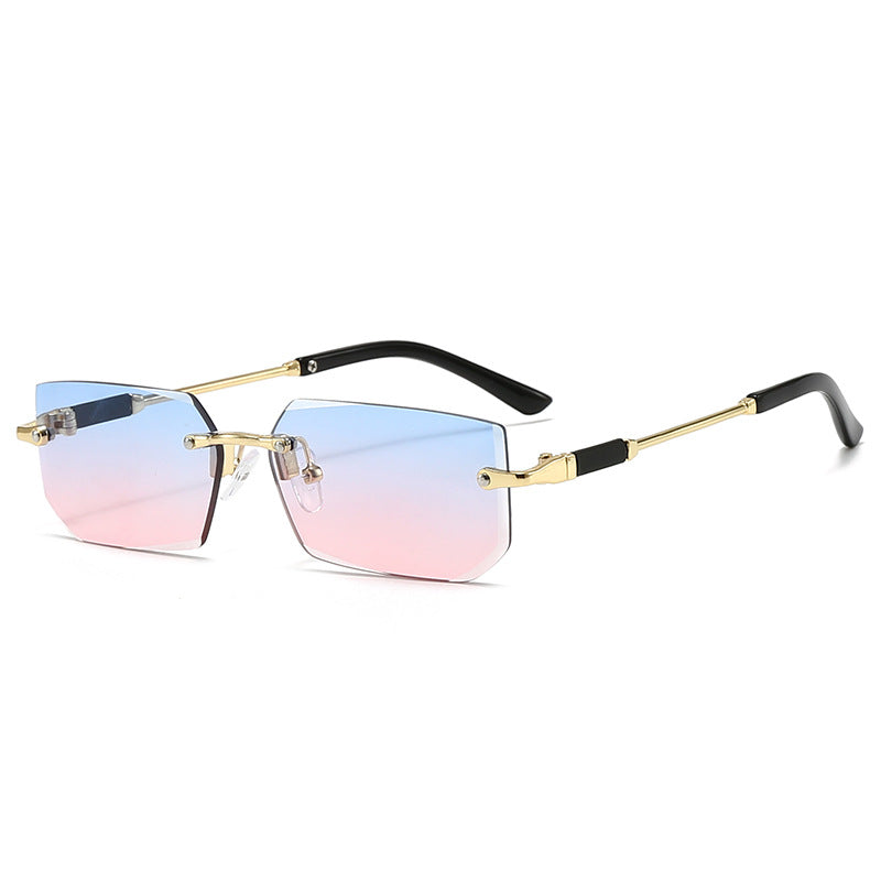 Ladies elegant and fashionable sunglasses with transparent frame Stornfield