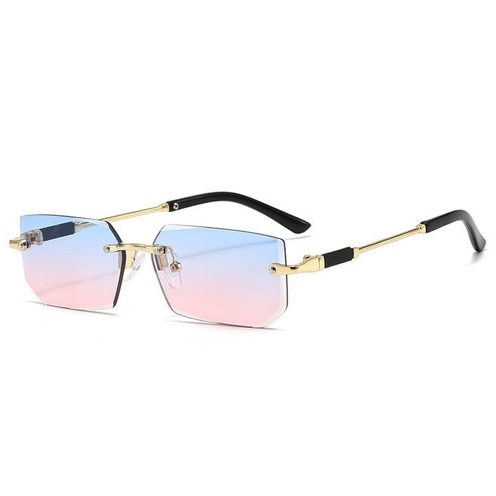 Ladies elegant and fashionable sunglasses with transparent frame Stornfield