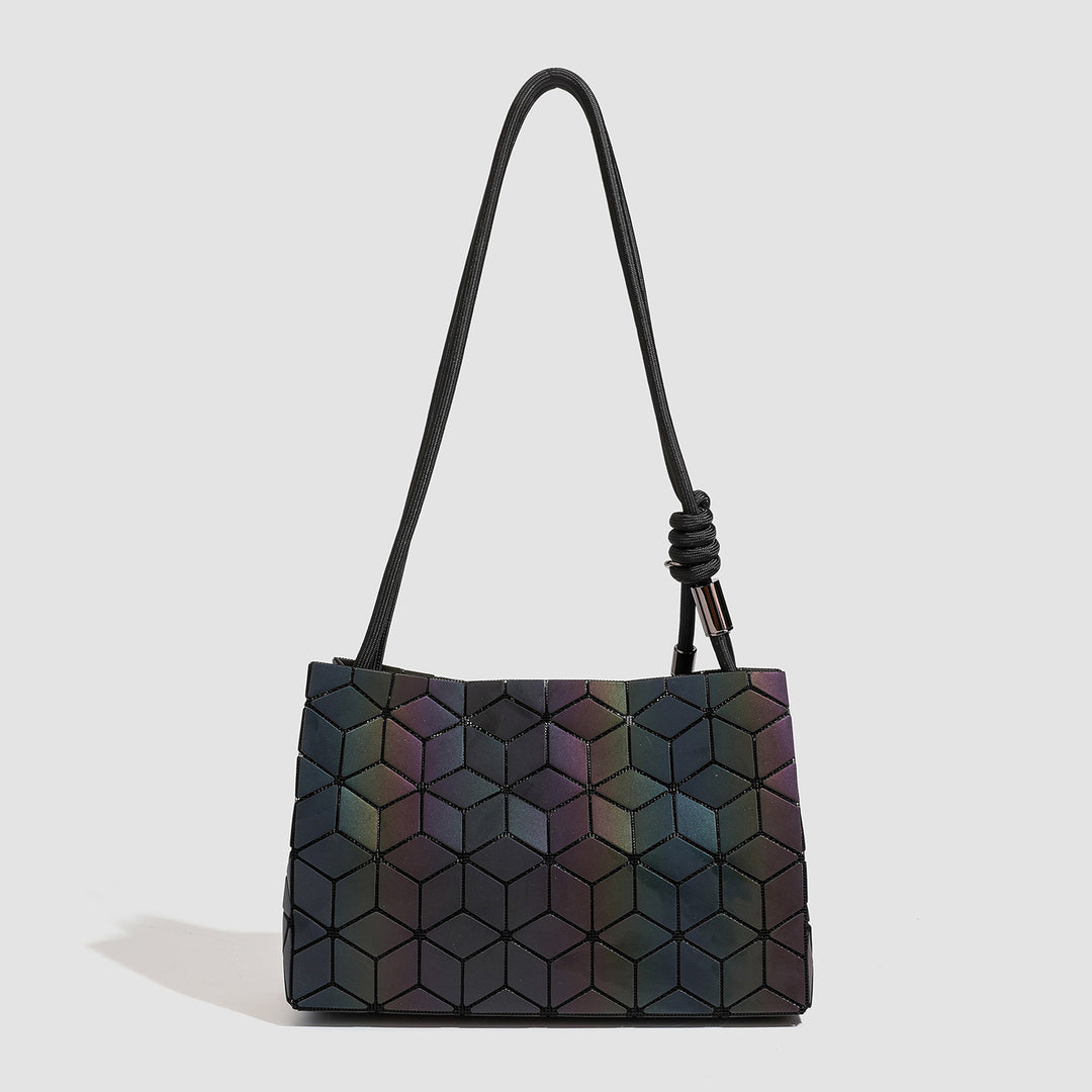 Stylish Geometric Design Handbag