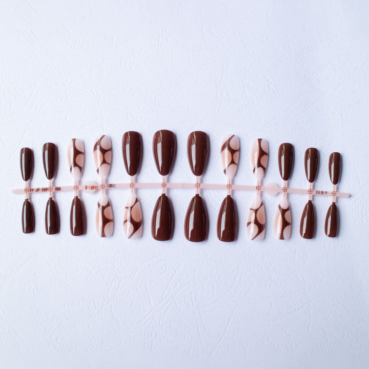 Artistic Almond-Shaped Nail Art Kit