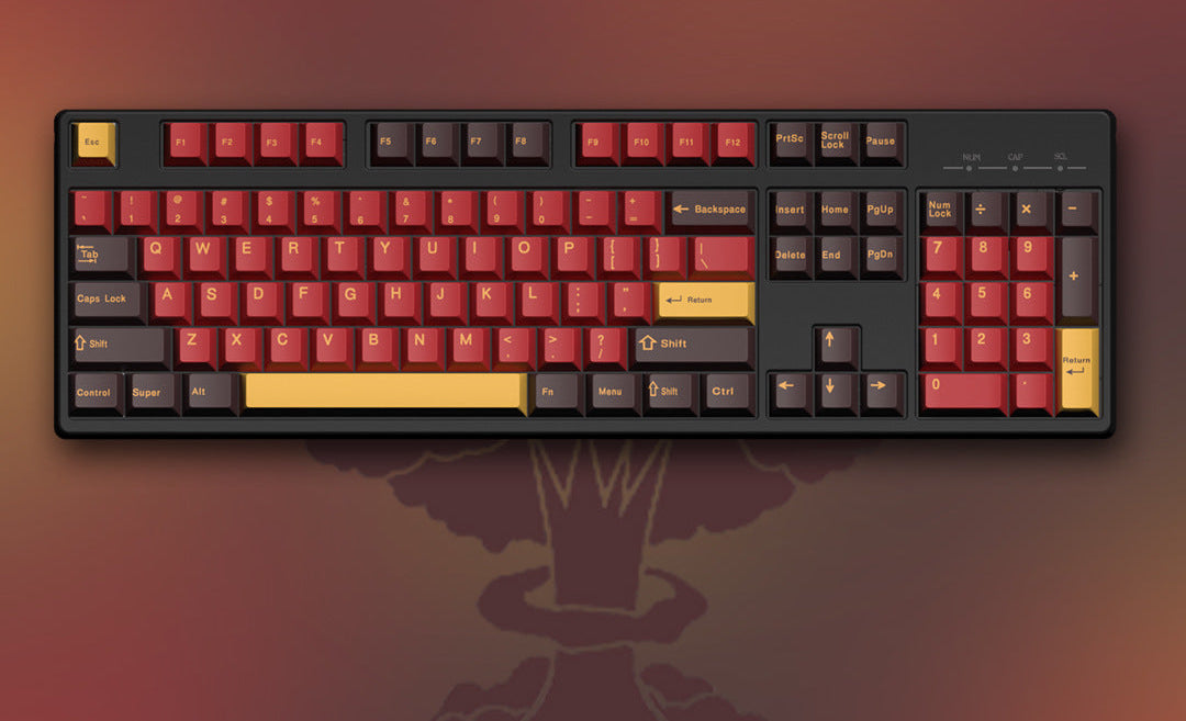Ocean-Themed Mechanical Keyboard Stornfield