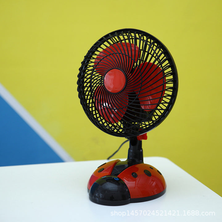 Ladies table fan in creative ladybug design Stornfield