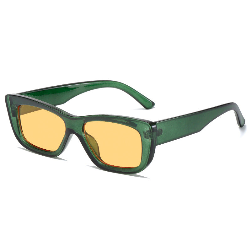 Ladies fashionable sunglasses with rectangular frame Stornfield