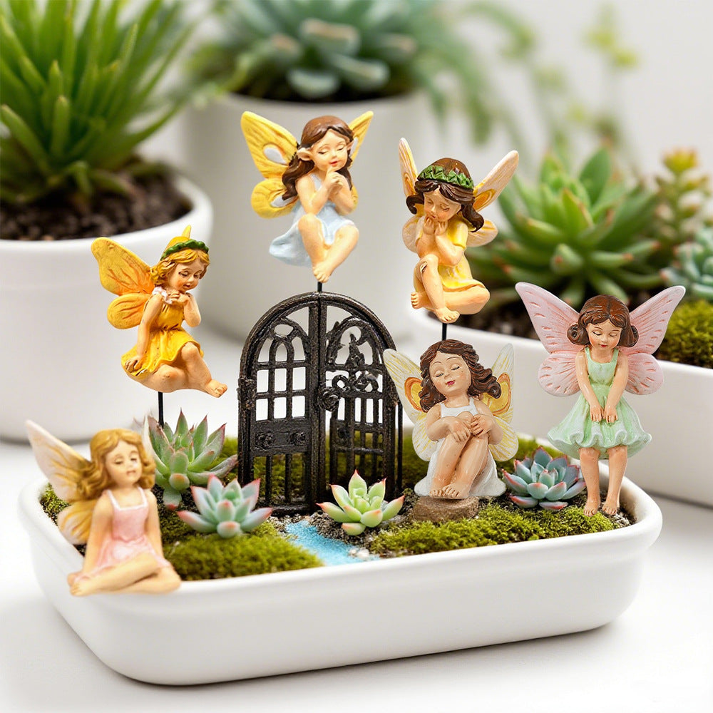 Decorative Fairy Figurine Stakes