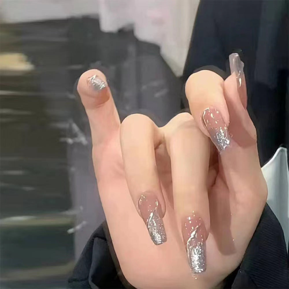 Glamorous nail art with glitter accents Stornfield