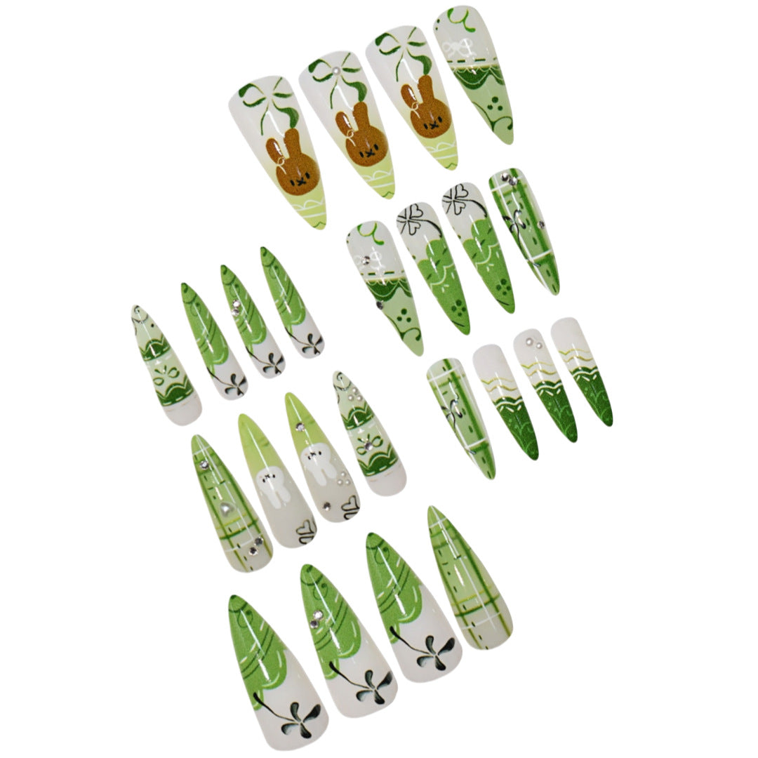 Artistic Themed Press-On Nail Extensions Stornfield 1787913878