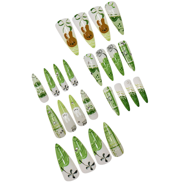 Artistic Themed Press-On Nail Extensions Stornfield 1787913878