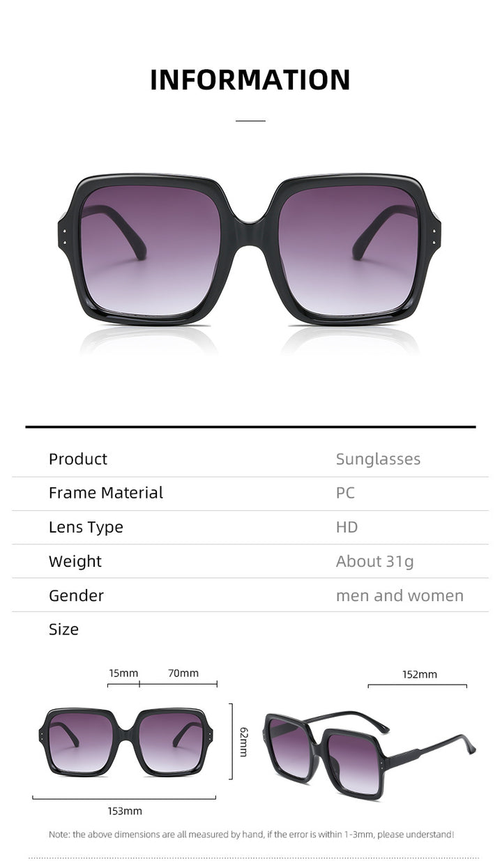 Women’s trendy oversized sunglasses with modern design Stornfield