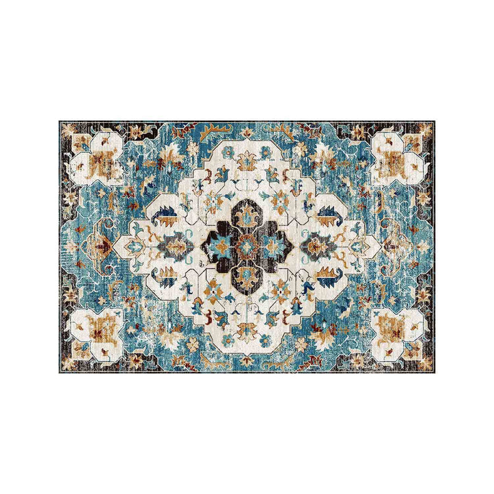 Floral Print Bath Mat Stornfield