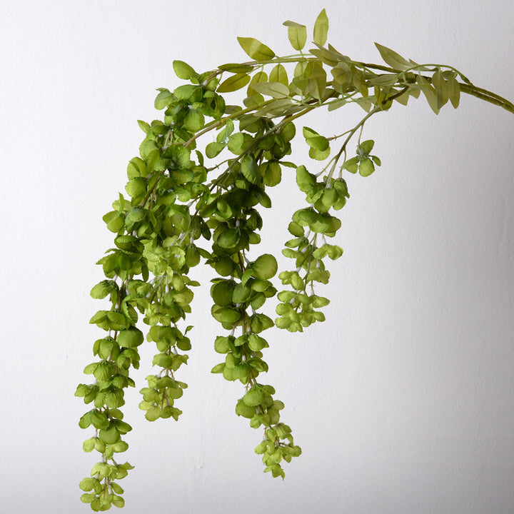 Elegant Faux Wisteria Floral Stem Decoration