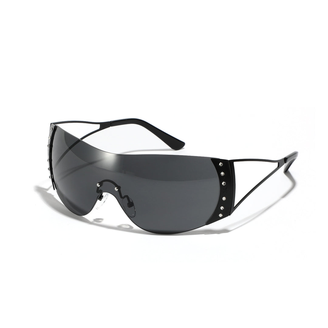 Women futuristic sunglasses with stylish frame and high-grade UV protection Stornfield