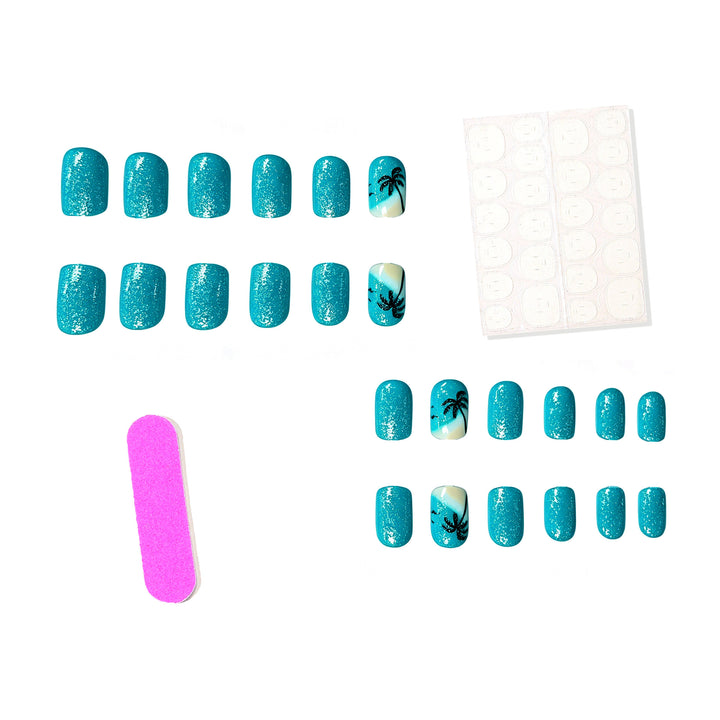 Caribbean-Inspired Nail Art Stornfield
