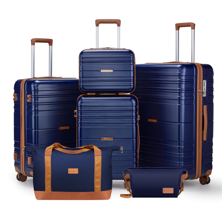 Unisex Versatile Expandable Hard Shell Travel Luggage Set Stornfield