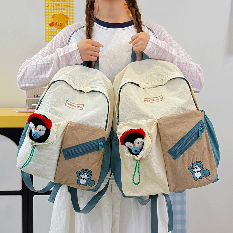 Playful Multi-Pocket Casual Backpack Stornfield