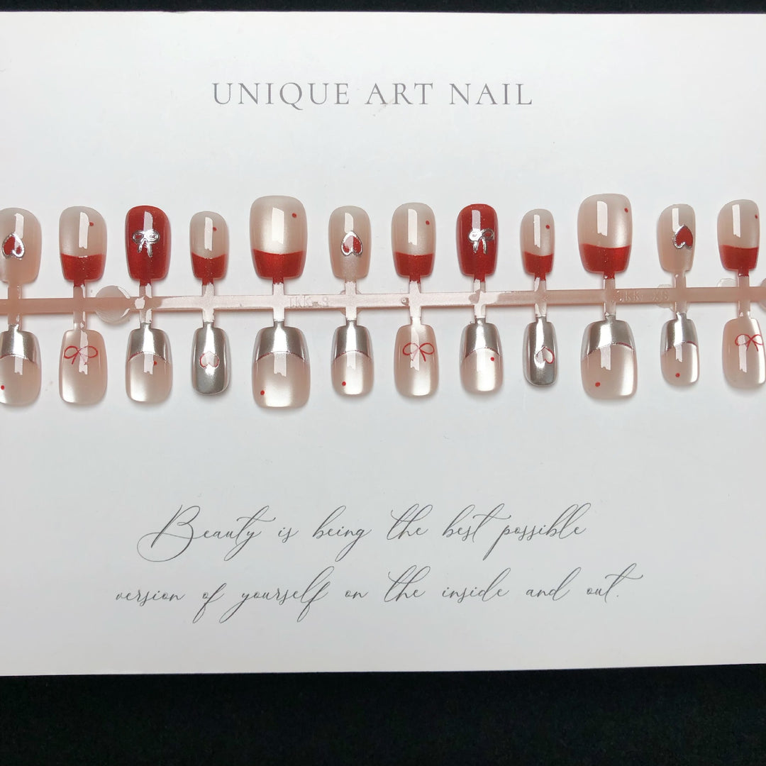 Elegant Ombre Art Press-On Nails