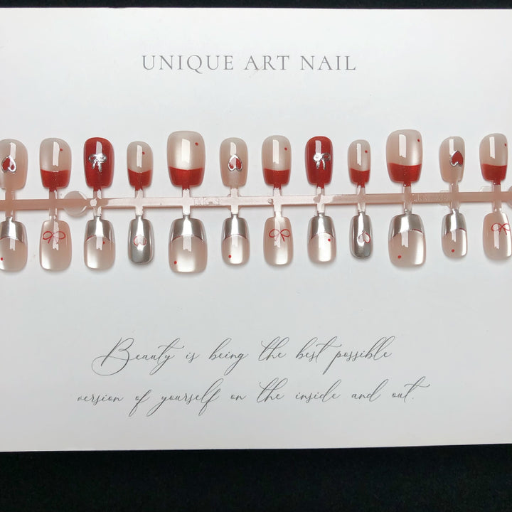 Elegant Ombre Art Press-On Nails