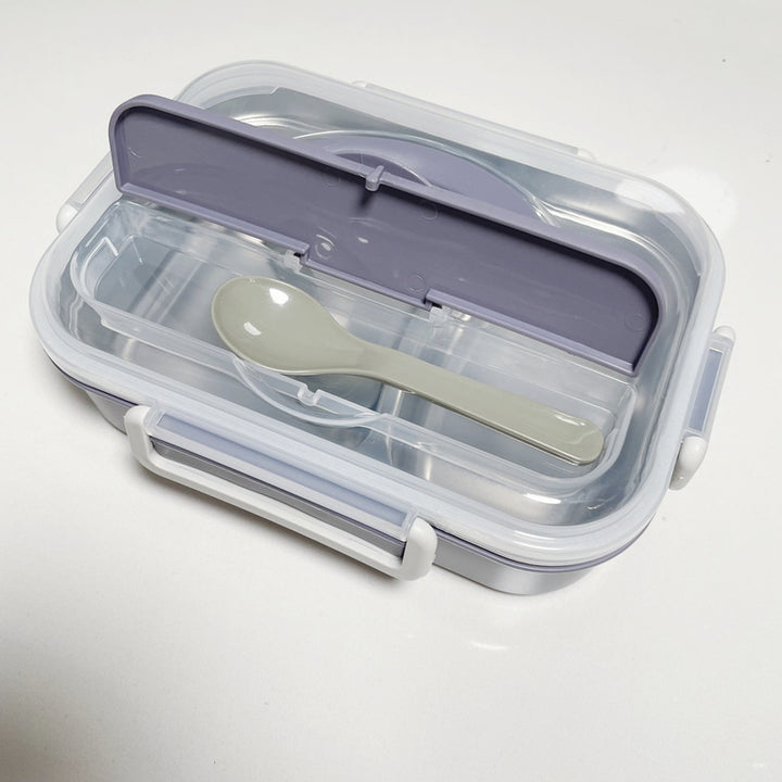 Multi-Compartment Microwave-Safe Lunch Box