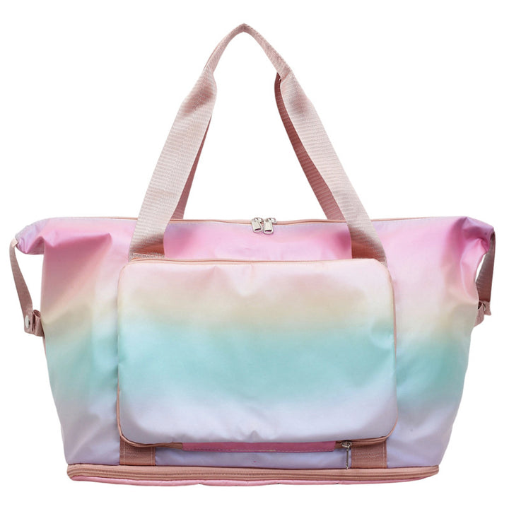 Color Block Travel Duffle Bag Stornfield