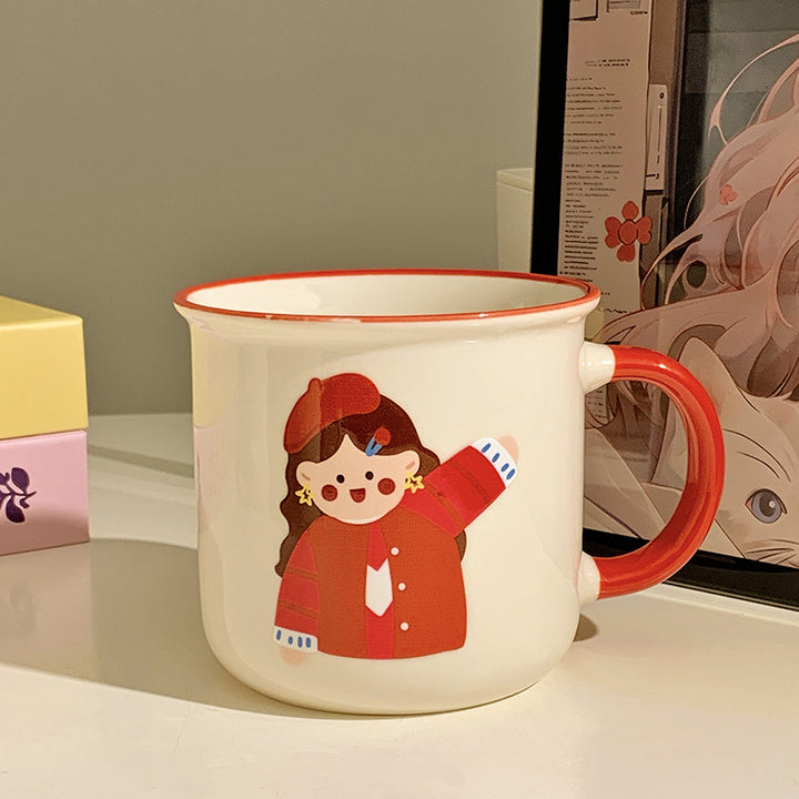 Ceramic mug with cute children's design Stornfield