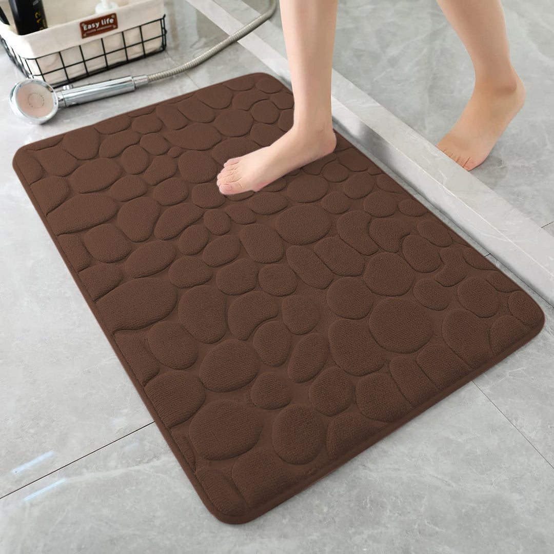 Soft Textured Memory Foam Bath Mat