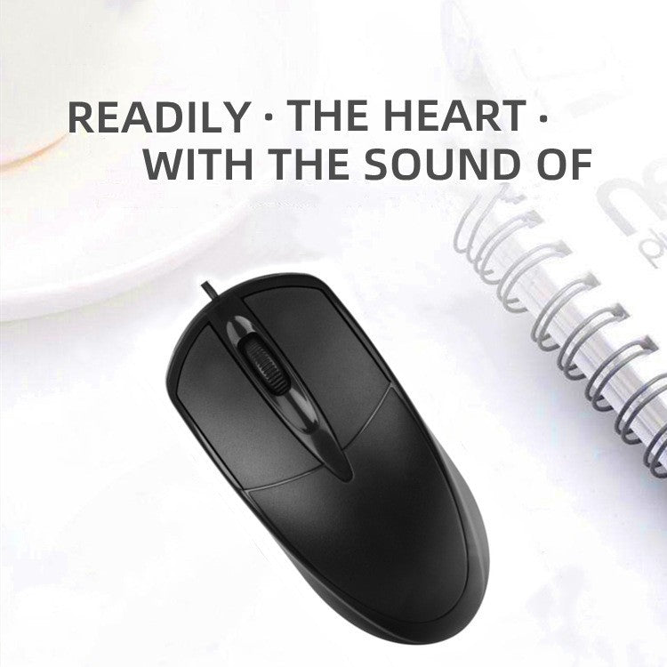 Ergonomic Plug Mouse Stornfield